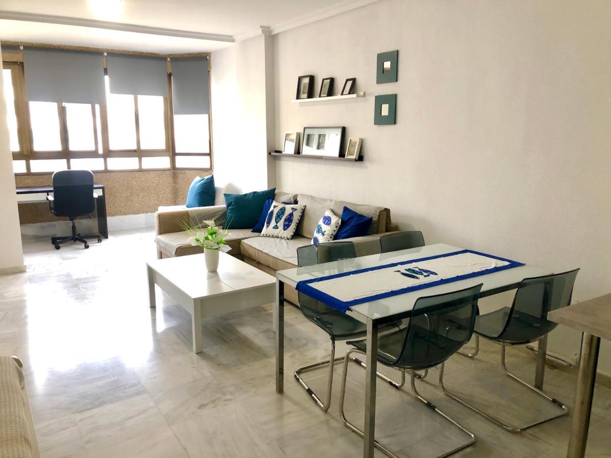 GATU Loft Trip 1ª linea de playa, wifi, aire acc Apartment Cádiz Exterior foto